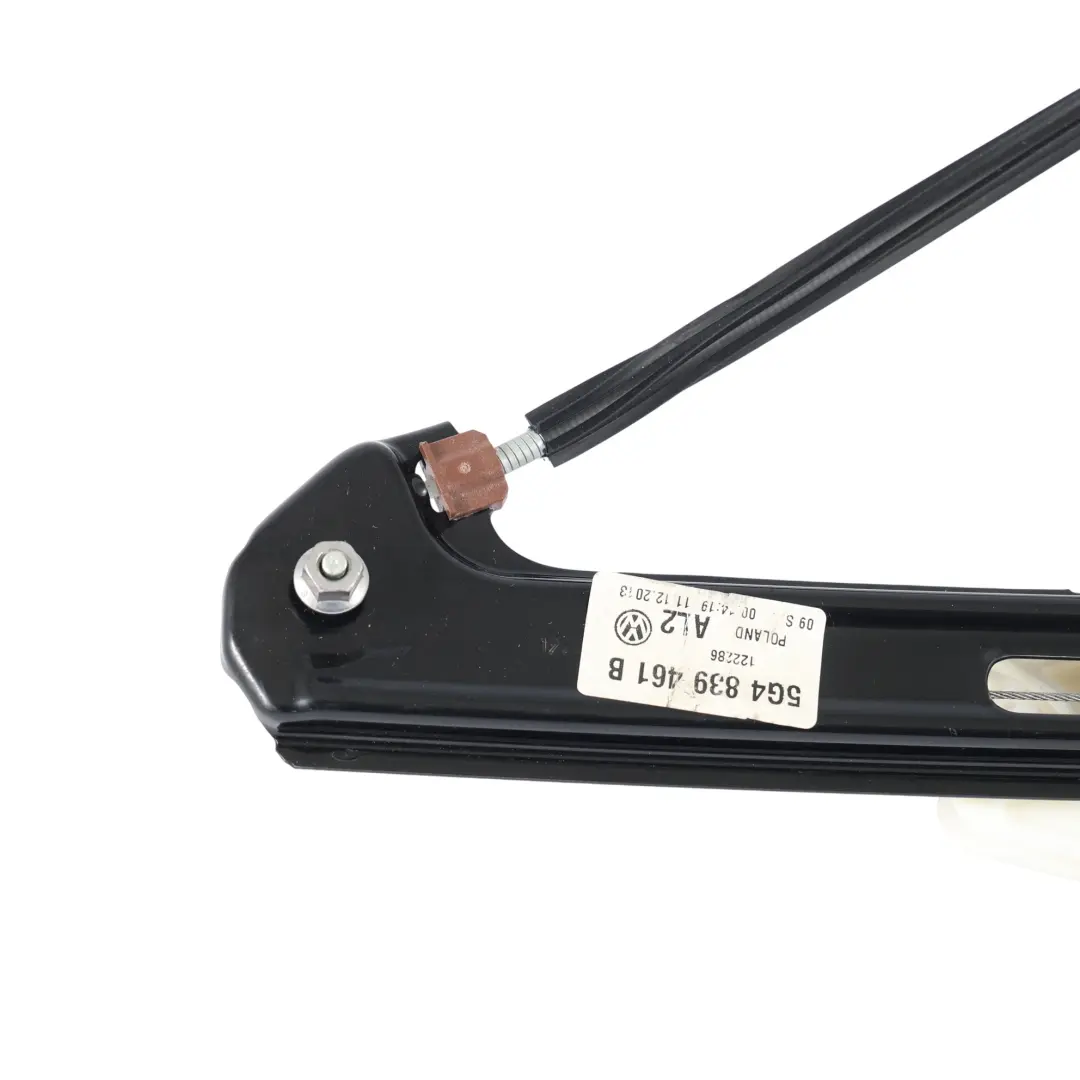 Volkswagen Golf 7 5G Mecanismo Elevalunas Trasero Izquierdo - SKU 5G4839461B-1 - Número de pieza 5G4839461B
