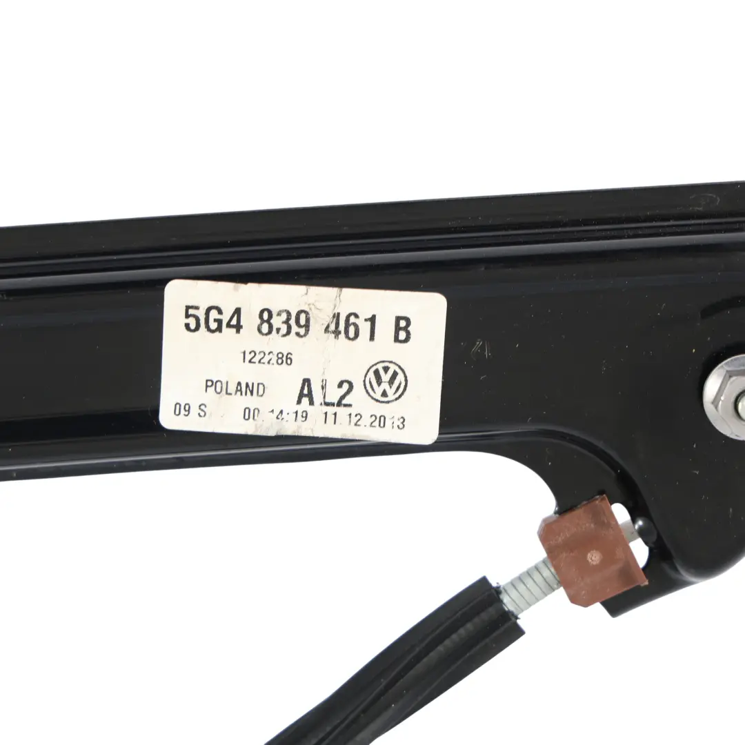 Volkswagen Golf 7 5G Window Lifter Mechanism Rear Left N/S - SKU 5G4839461B-1 - Part number 5G4839461B
