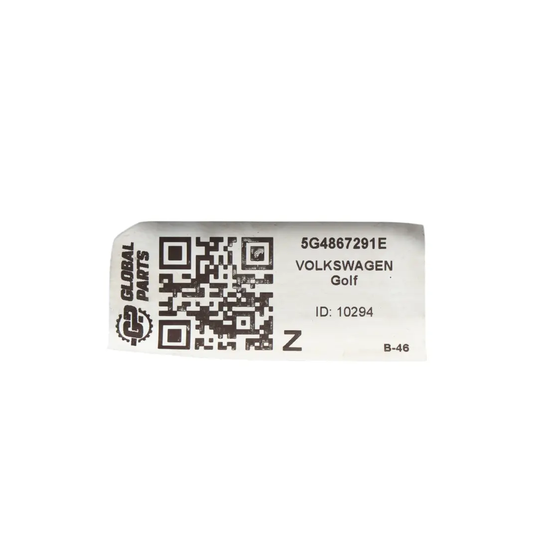 Volkswagen Golf Mk7 Rivestimento Montante B Inferiore Sinistro - SKU 5G4867291E - Numero di parte 5G4867291E