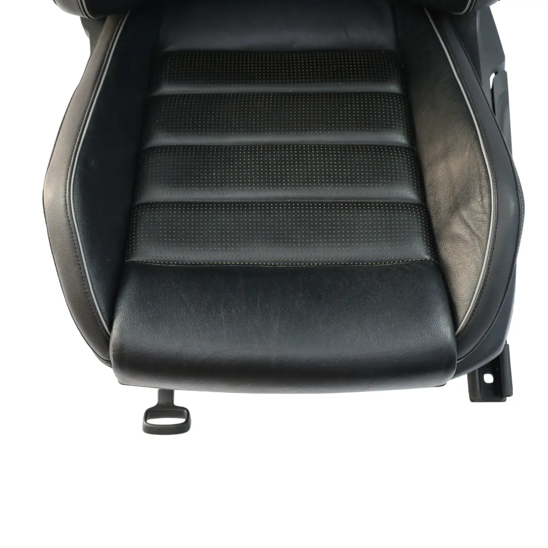 R-Line 5D Front Seat Heated Leather Black Grey Left N/S to Volkswagen Golf Mk7 VII with Part number 5G4881805KC Volkswagen Golf Mk7 VII R-Line 5D Front Seat Heated Leather Black Grey Left N/S - SKU 5G4881805KC - Part number 5G4881805KC