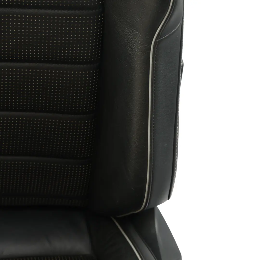 R-Line 5D Front Seat Heated Leather Black Grey Left N/S to Volkswagen Golf Mk7 VII with Part number 5G4881805KC Volkswagen Golf Mk7 VII R-Line 5D Front Seat Heated Leather Black Grey Left N/S - SKU 5G4881805KC - Part number 5G4881805KC