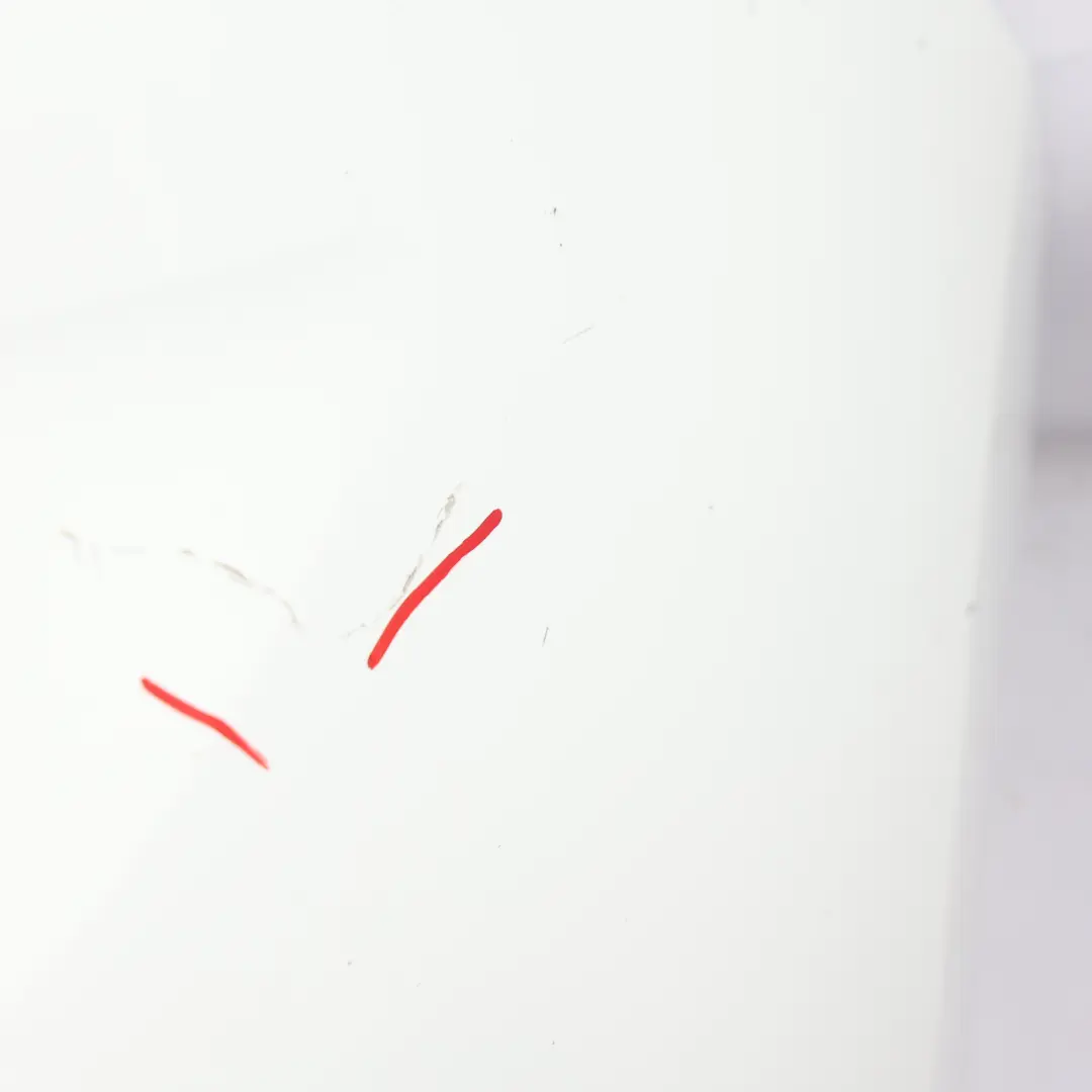 Volkswagen VW Golf Mk7 Bumper Rear Trim Panel Cover Pure White - C9A - SKU 5G6807417AP-PWH - Part number 5G6807417AP