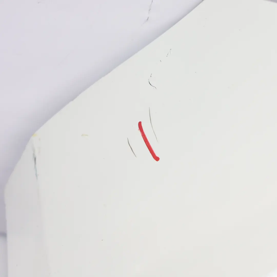 Volkswagen VW Golf Mk7 Bumper Rear Trim Panel Cover Pure White - C9A - SKU 5G6807417AP-PWH - Part number 5G6807417AP