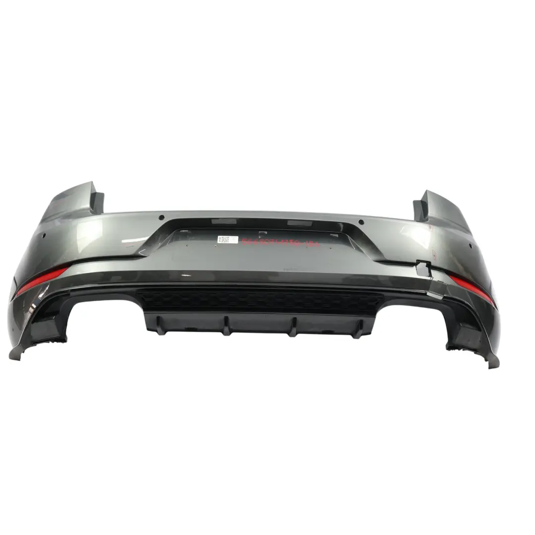 Volkswagen VW Golf Mk7 Bumper Rear R-Line Trim Panel Indium Grey Metallic - R7H - SKU 5G6807417BQ-IDG - Part number 5G6807417BQ