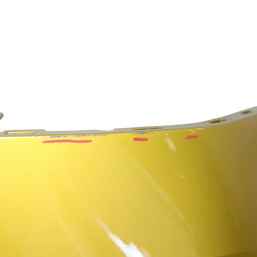 Volkswagen VW Golf Mk7 Bumper Rear R-Line Trim Panel Turmeric Yellow - R1X - SKU 5G6807417BQ-MTY - Part number 5G6807417BQ