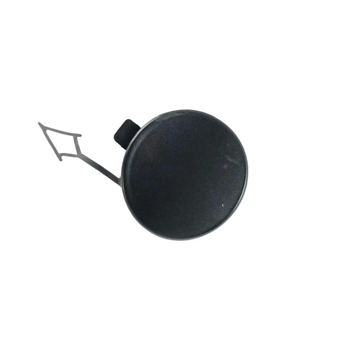 Volkswagen Golf Mk7 Rear Tow Eye Cover Cap Carbon Steel Grey - A9W - SKU 5G6807441-CSG - Part number 5G6807441