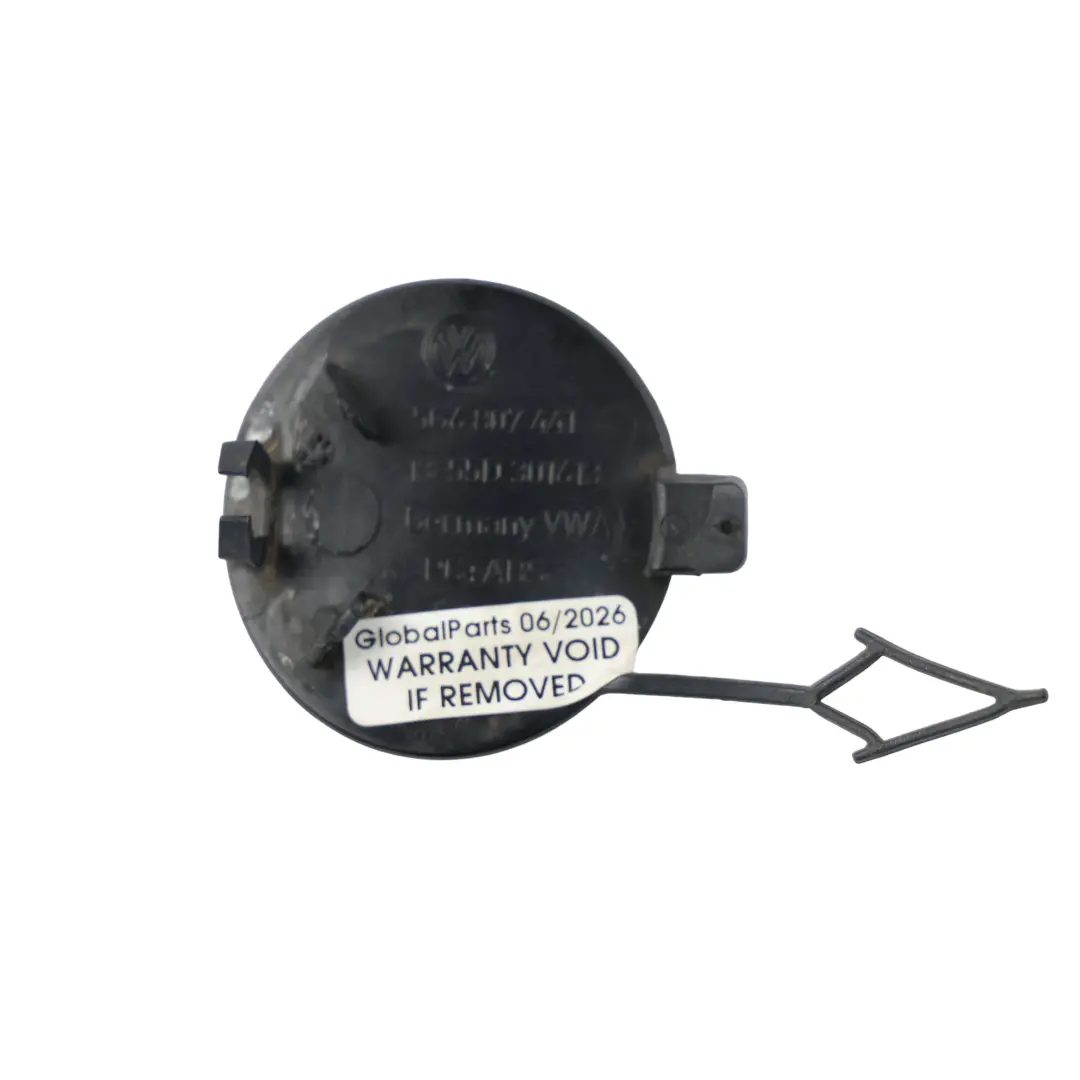 Volkswagen Golf Mk7 Tapa Gancho Remolque Trasero Gris Acero Carbon A9W - SKU 5G6807441-CSG - Número de pieza 5G6807441