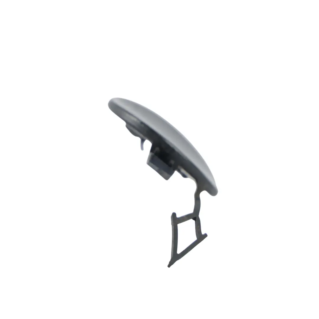 Volkswagen Golf Mk7 Rear Tow Eye Cover Cap Carbon Steel Grey - A9W - SKU 5G6807441-CSG - Part number 5G6807441