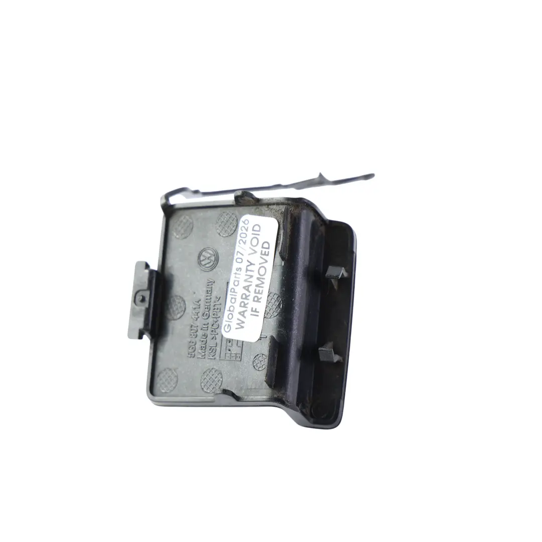 Tow Eye Cover Cap Insert Indium Grey - R7H to Volkswagen Golf Mk7 Rear with Part number 5G6807441A Volkswagen Golf Mk7 Rear Tow Eye Cover Cap Insert Indium Grey - R7H - SKU 5G6807441A-IDG - Part number 5G6807441A
