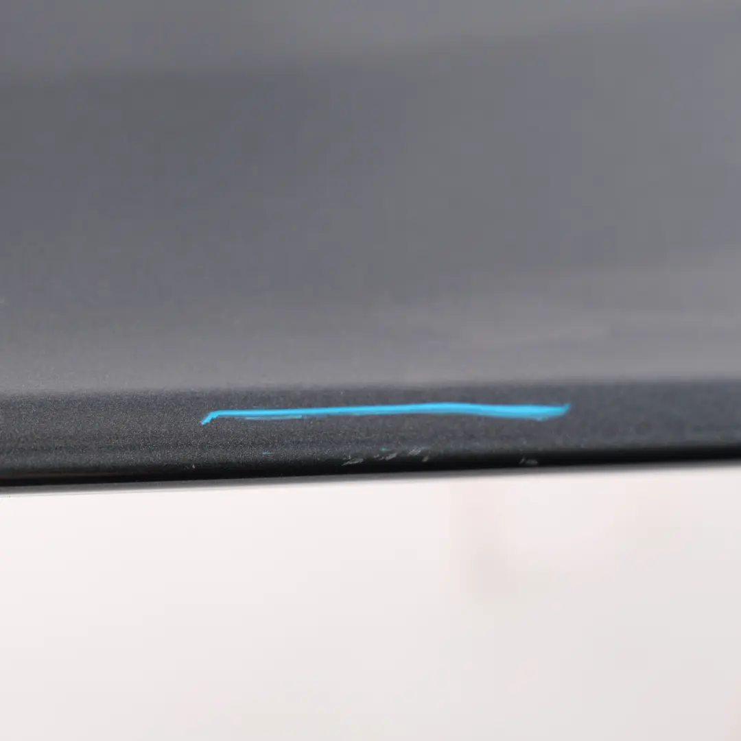 Trunk Roof Spoiler Dark Iron Blue Metallic - D5G to VW Golf Mk7 Rear Tailgate with Part number 5G6827934 VW Golf Mk7 Rear Tailgate Trunk Roof Spoiler Dark Iron Blue Metallic - D5G - SKU 5G6827934-DIR - Part number 5G6827934