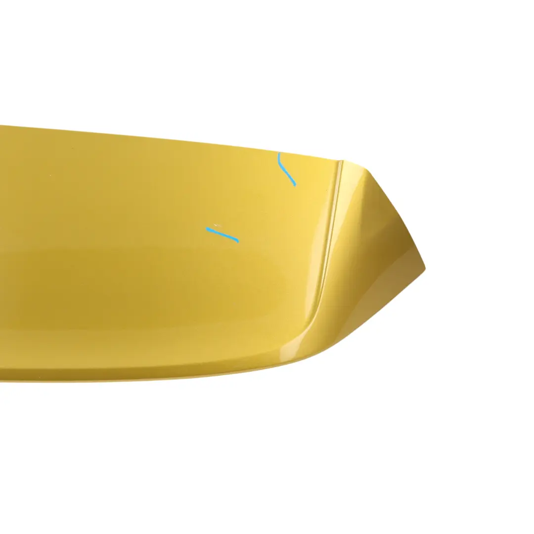 Volkswagen Golf Mk7 Rear Tailgate Spoiler Panel Turmeric Yellow Metallic - R1X - SKU 5G6827936C-MTY - Part number 5G6827936C