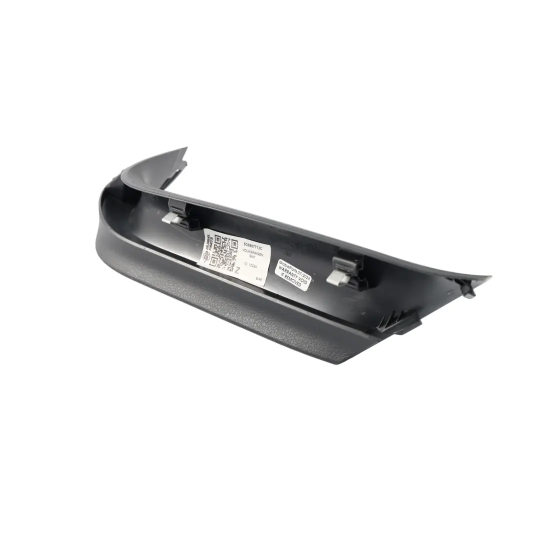 Garniture Coffre Intérieur Haut Gauche pour Volkswagen Golf R Mk7 à propos du numéro de pièce 5G6867713C Volkswagen Golf R Mk7 Garniture Coffre Intérieur Haut Gauche - SKU 5G6867713C - Numéro de pièce 5G6867713C