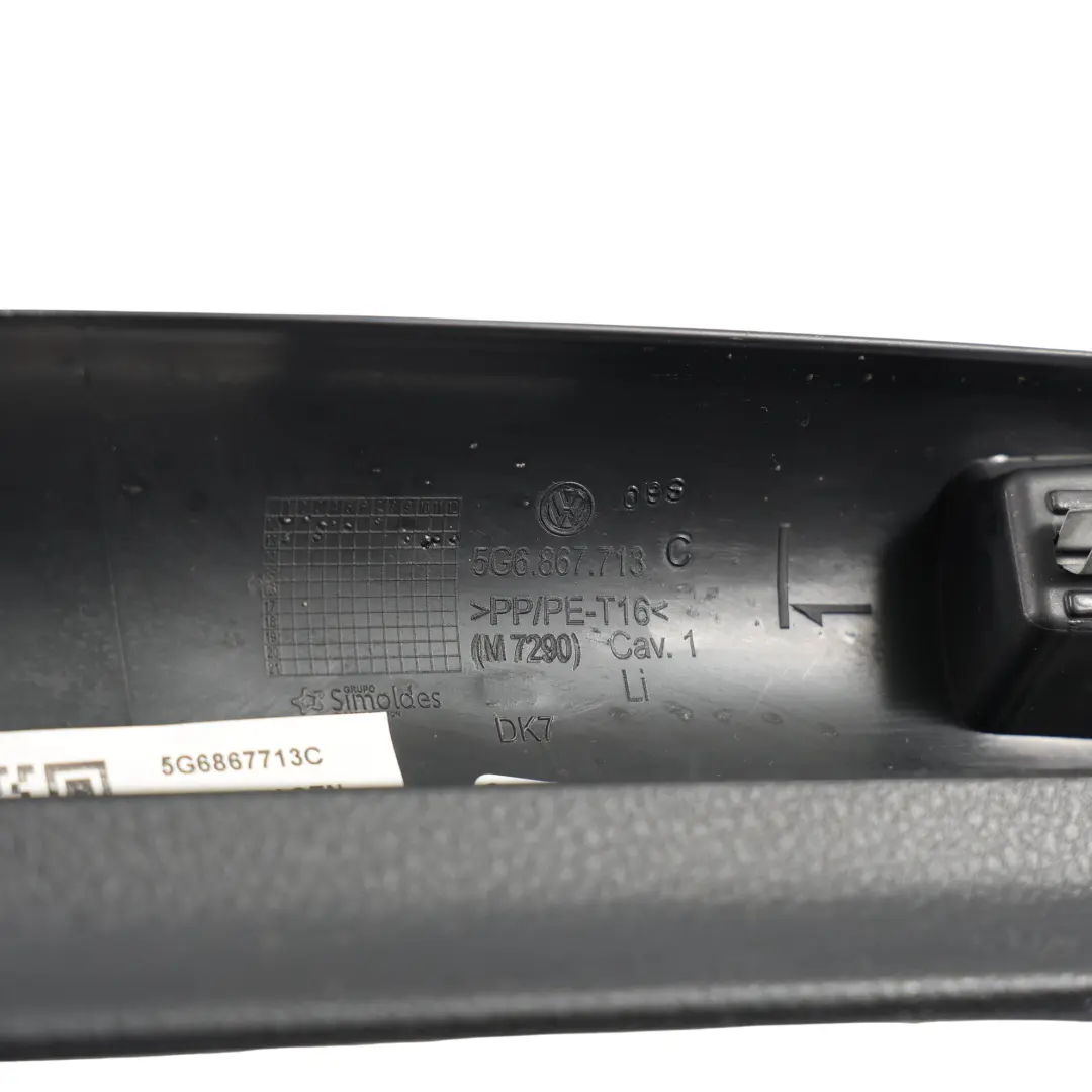 Volkswagen Golf R Mk7 Rivestimento Portellone Superiore Sinistro - SKU 5G6867713C - Numero di parte 5G6867713C