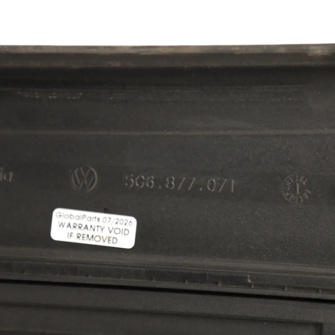 Volkswagen Golf Mk7 Sunroof Panoramic Sliding Roof Window Glass AS3 - SKU 5G6877071A-1 - Part number 5G6877071A