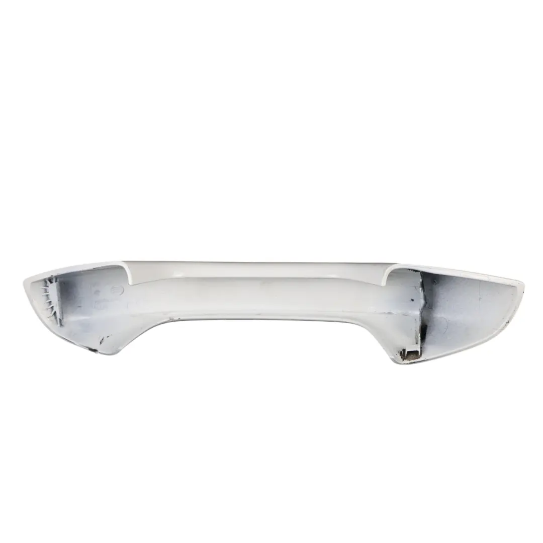 Mk8 Door Exterior Handle Rear Right O/S Pure White - C9A to Volkswagen Golf with Part number 5H0837206F Volkswagen Golf Mk8 Door Exterior Handle Rear Right O/S Pure White - C9A - SKU 5H0837206F-PWH - Part number 5H0837206F