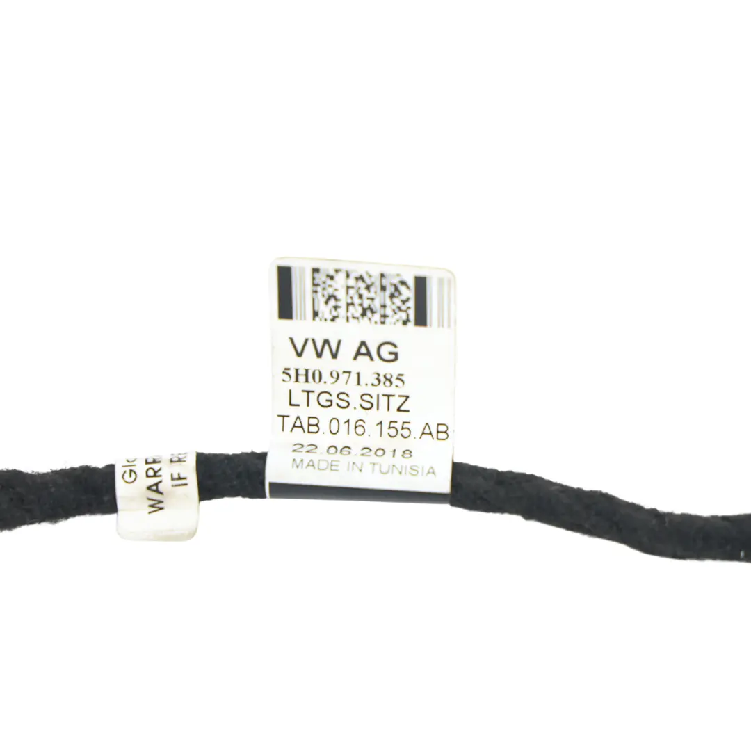Volkswagen Golf Mk8 CD1 Rear Seat Couch Wiring Harness Cable Loom - SKU 5H0971385 - Part number 5H0971385