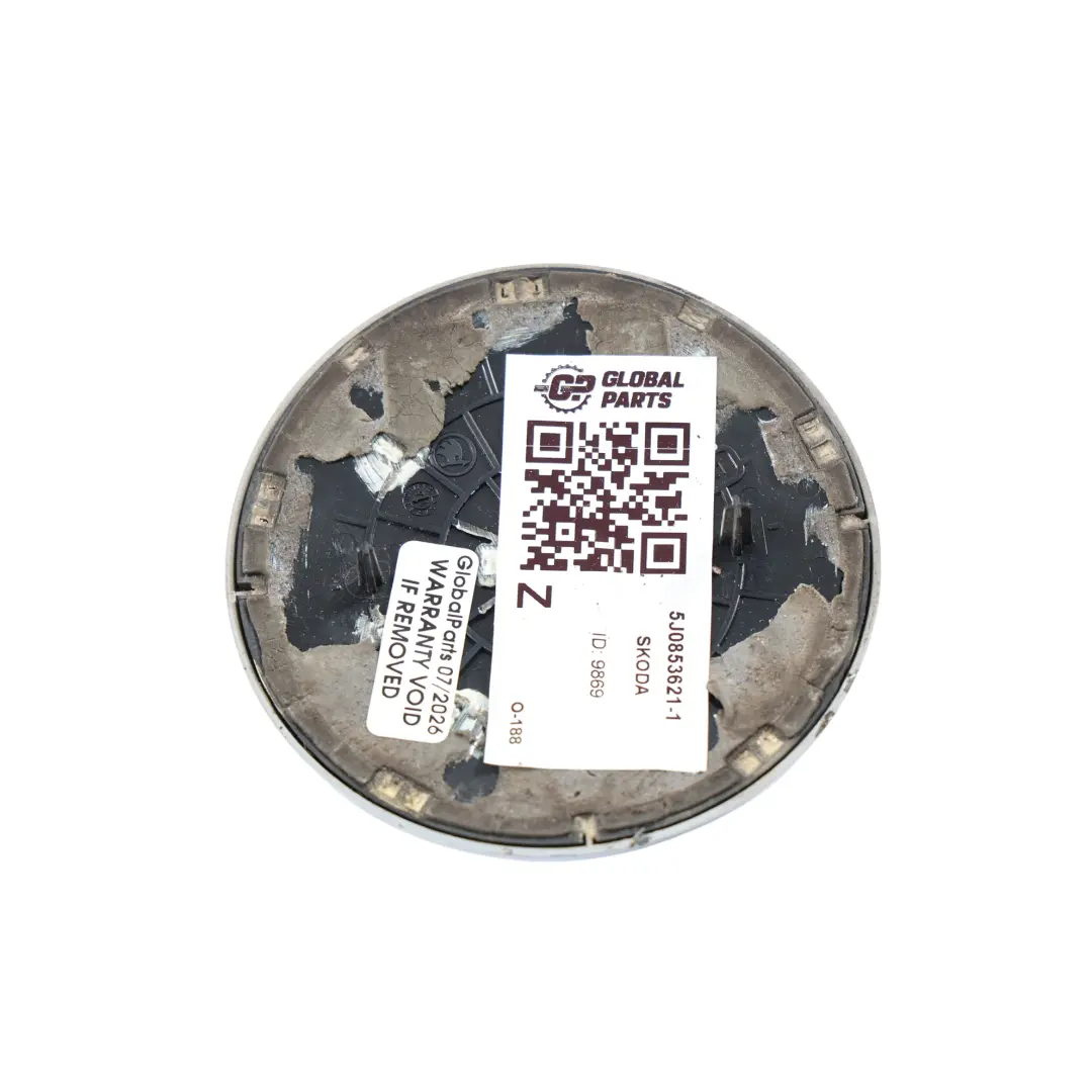 Skoda Fabia MK2 5J Emblème Logo Badge Calandre Avant Hayon Arrière A - SKU 5J0853621-1 - Numéro de pièce 5J0853621