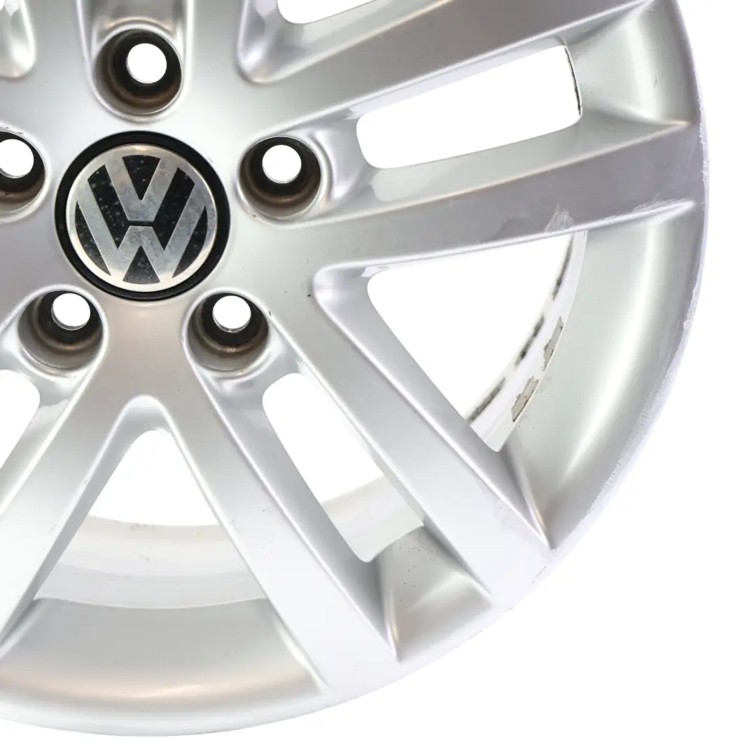 Volkswagen Golf MK6 Touran MK1 Cerchio Lega Argento 16" 6.5J ET:50 - SKU 5K0601025E-2 - Numero di parte 5K0601025E