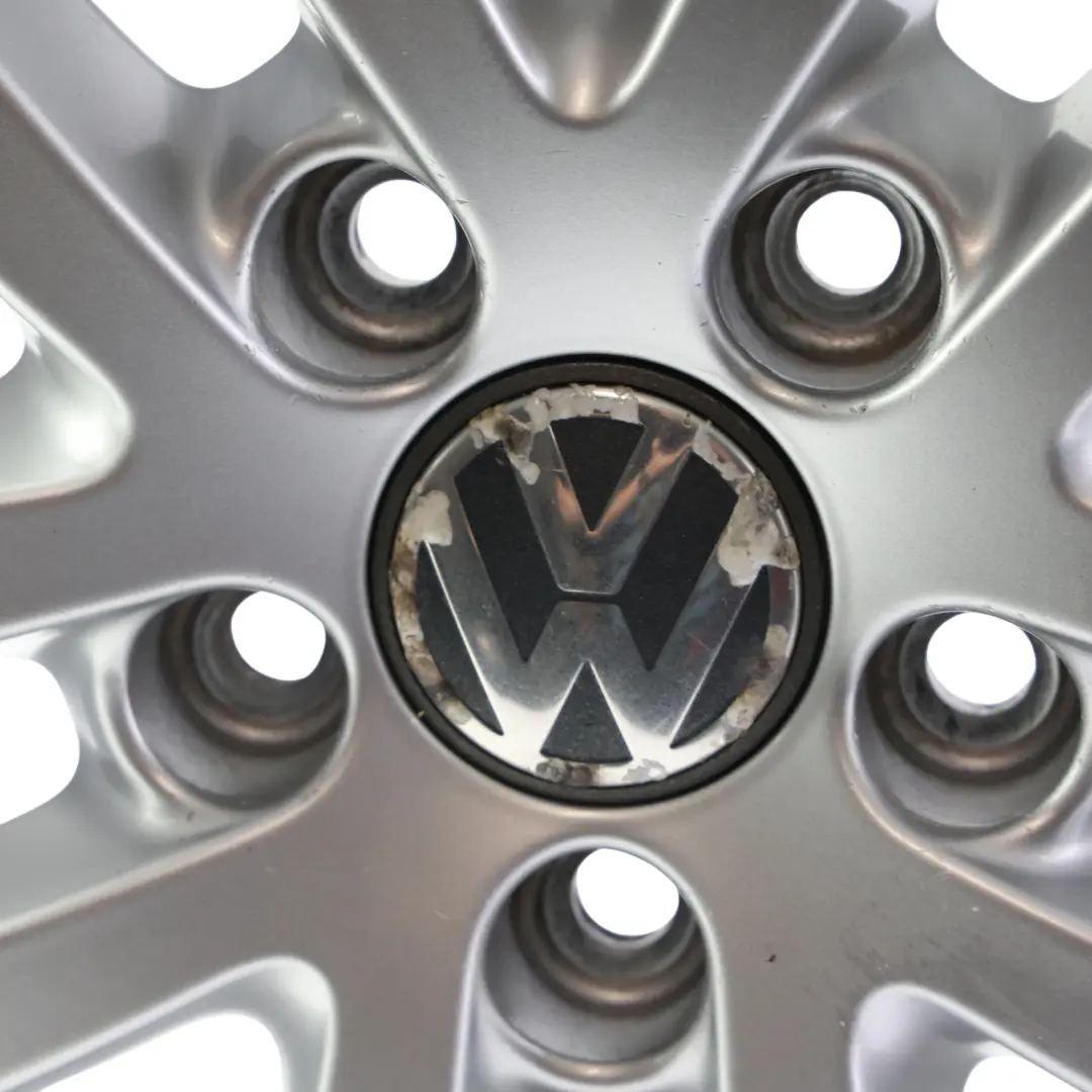 Mk6 Touran Mk1 Wheel Alloy Rim Silver 16" 6.5J ET:50 to Volkswagen Golf with Part number 5K0601025E Volkswagen Golf Mk6 Touran Mk1 Wheel Alloy Rim Silver 16" 6.5J ET:50 - SKU 5K0601025E-3 - Part number 5K0601025E
