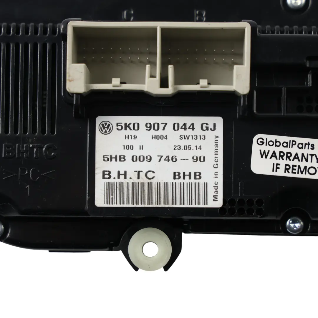 Volkswagen Tiguan 5N A/C Climate Control Heater Module Switch Button - SKU 5K0907044GJ - Part number 5K0907044GJ