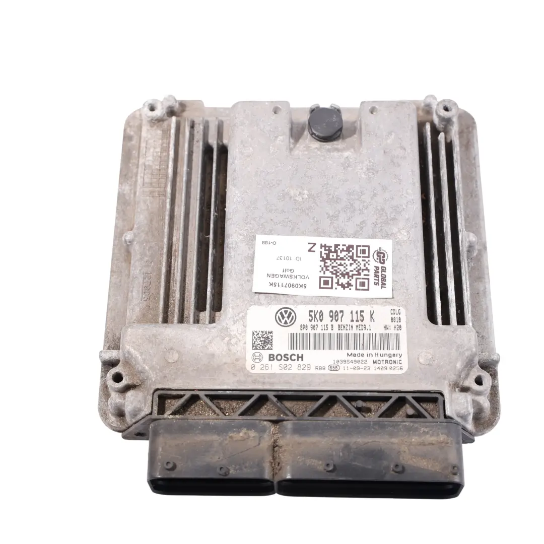 Volkswagen Golf 5K ECU Motor 2.0 Gasolina 235 HP Automático KIT - SKU 5K0907115K - Número de pieza 5K0907115K