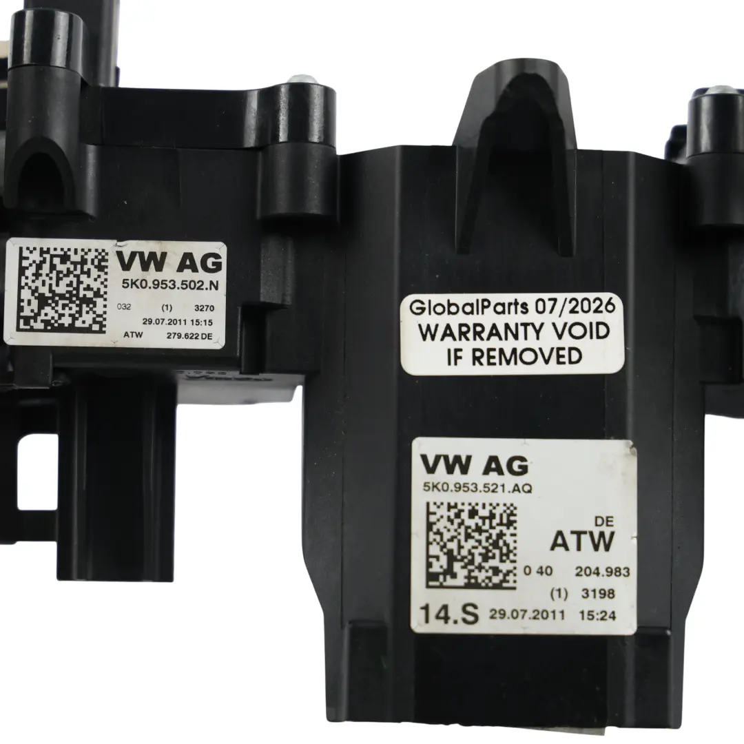 Skoda Octavia Mk2 Wiper Indicator Stalk Squib Cluster Control Switch - SKU 5K0953521AQ - Part number 5K0953521AQ