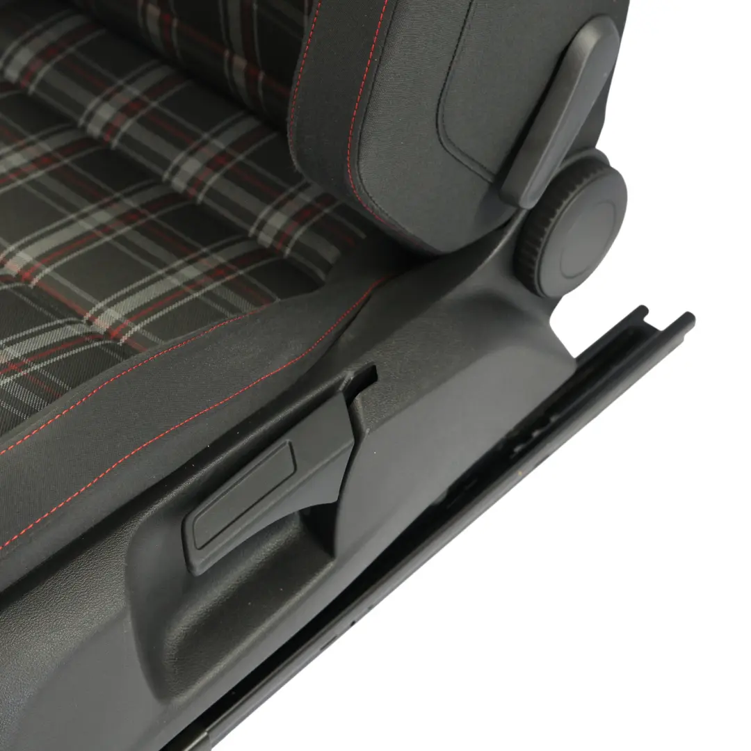 Mk6 Asiento Delantero Izquierdo Calefactable Negro Rojo para Volkswagen Golf GTI con número de pieza 5K4881805CM Volkswagen Golf GTI Mk6 Asiento Delantero Izquierdo Calefactable Negro Rojo - SKU 5K4881805CM-1 - Número de pieza 5K4881805CM