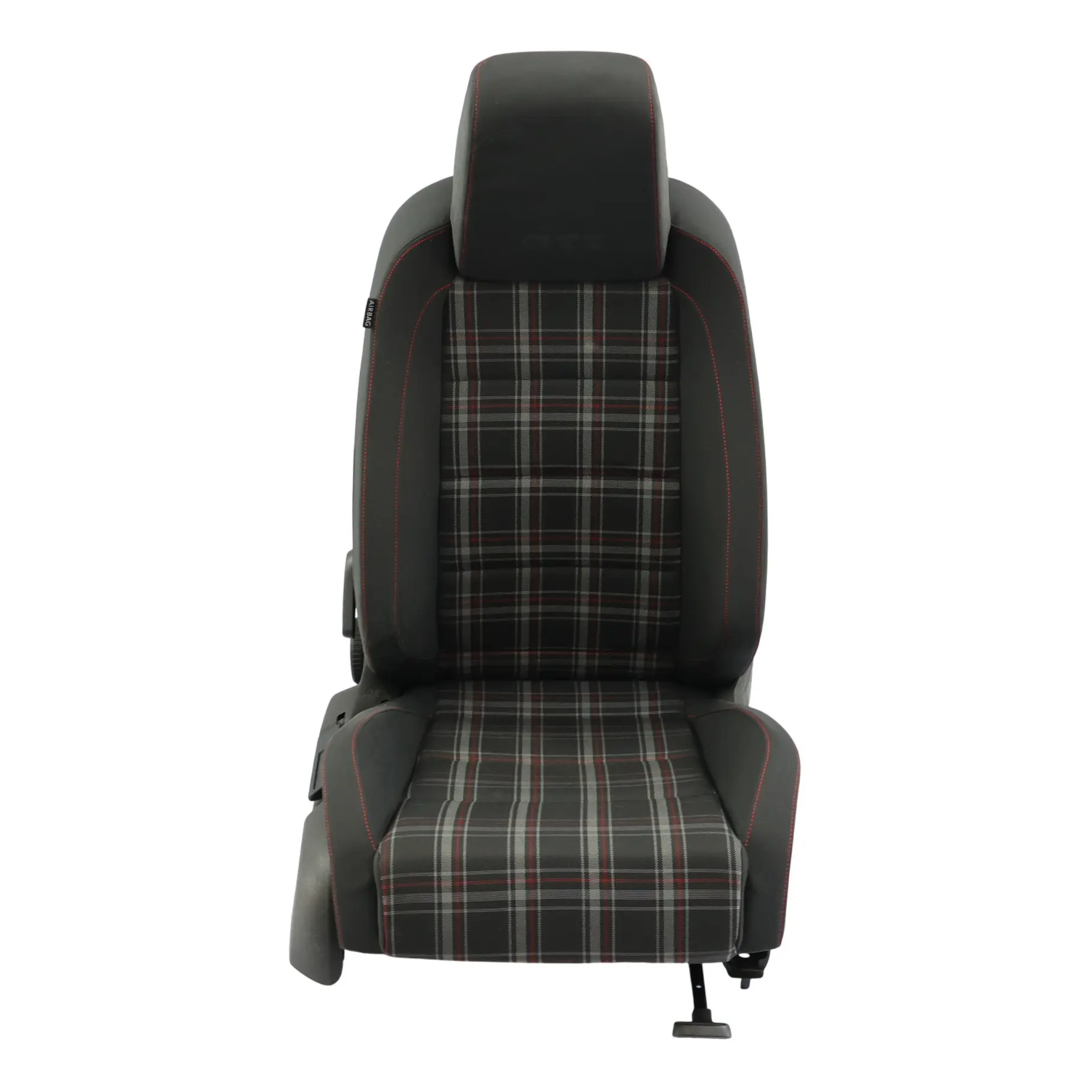 Volkswagen Golf GTI Mk6 5Dr Asiento Delantero Derecho Calefactable Negro Rojo