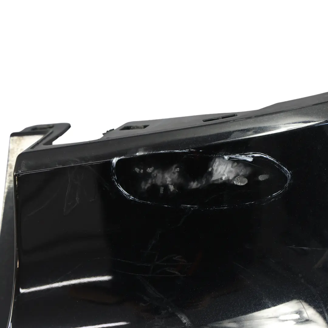Mk6 GTI Rear Bumper Trim Panel Cover Deep Black Pearl - C9X to Volkswagen VW Golf with Part number 5K6807417G Volkswagen VW Golf Mk6 GTI Rear Bumper Trim Panel Cover Deep Black Pearl - C9X - SKU 5K6807417G-DBL - Part number 5K6807417G