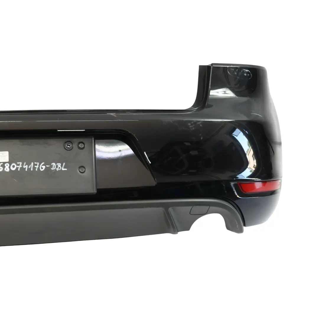 Volkswagen VW Golf Mk6 GTI Zderzak Tylny Deep Black Czarny - C9X - SKU 5K6807417G-DBL - Numer Części 5K6807417G