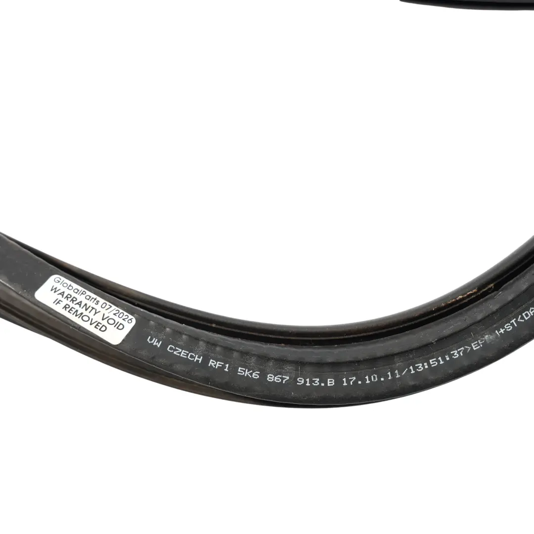Volkswagen Golf Gti 5k Door Seal Gasket Rubber Rear Left Right N/O/S - SKU 5K6867913C - Part number 5K6867913C