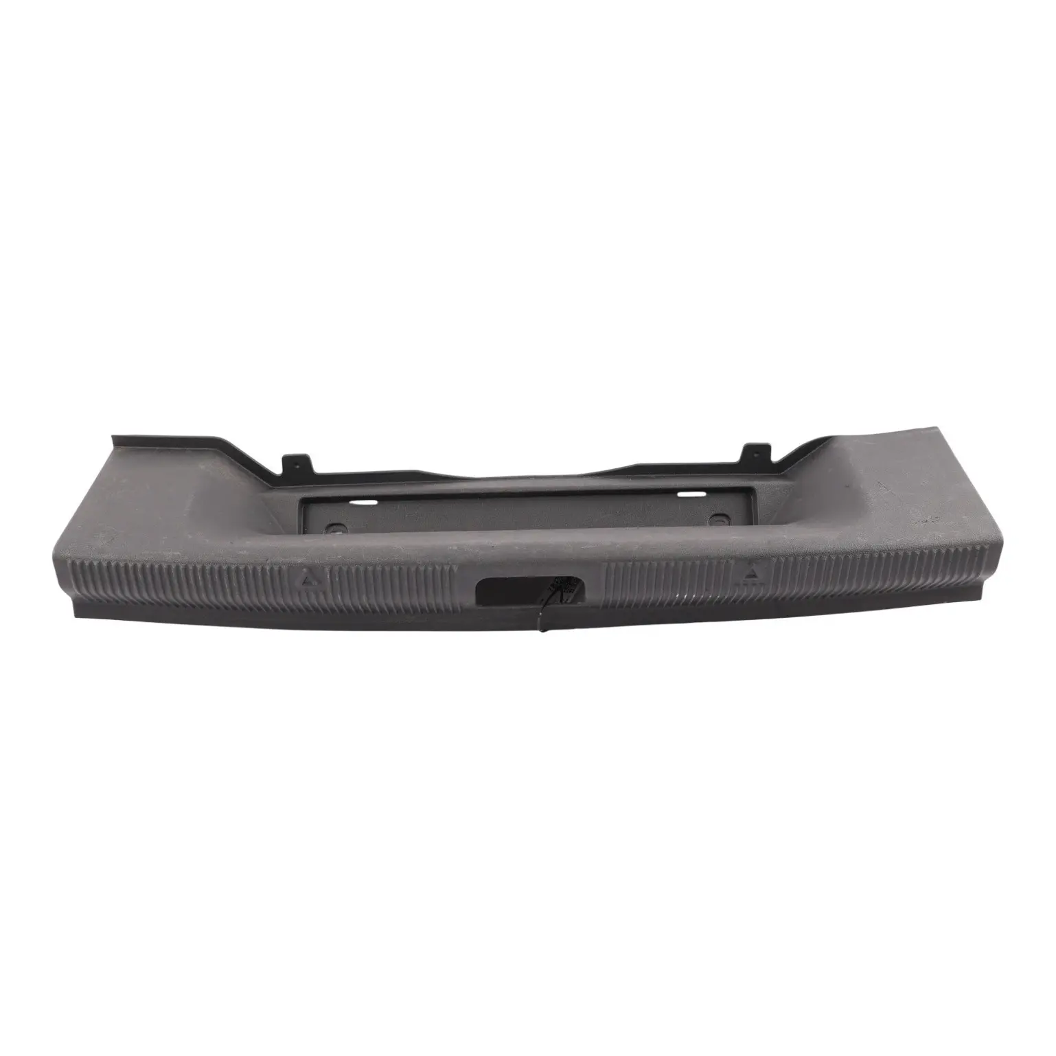 Skoda Yeti 5L Rear Boot Trunk Lock Carrier Surround Panel Strip Black 5L6863459A