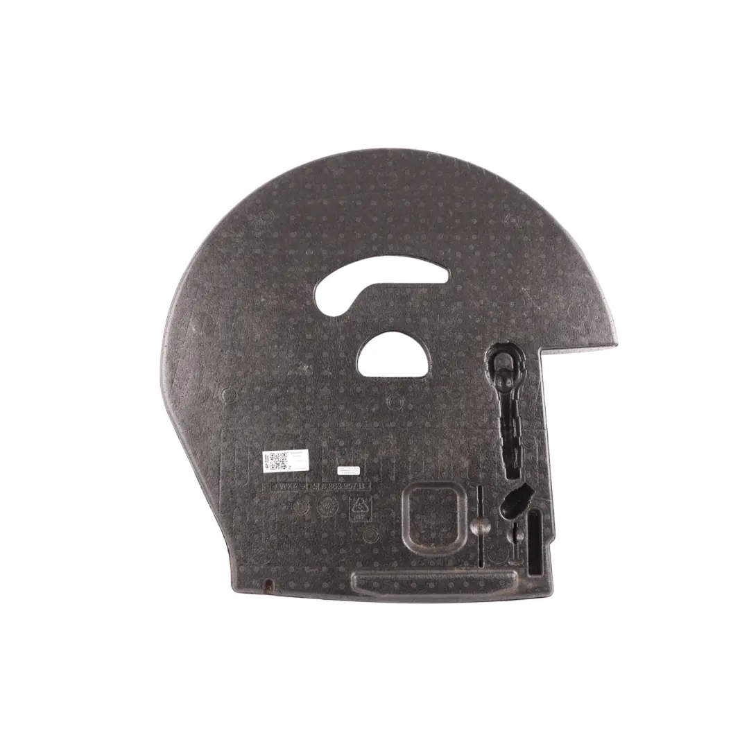 Skoda Yeti 5L Rear Floor Carpet Filler Piece Cover Trim Panel - SKU 5L6863957B - Part number 5L6863957B