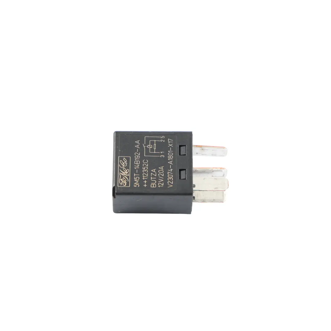 Land Rover Jaguar Ford Relè Nero 4-Pin Multi Uso 20A - SKU 5M5T-14B192-AA - Numero di parte 5M5T-14B192-AA