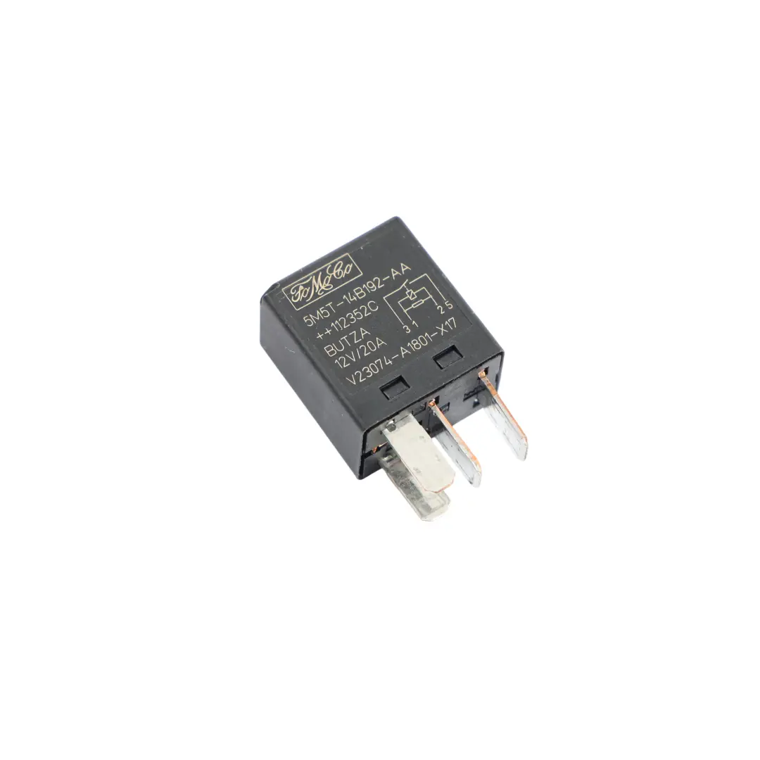 Land Rover Jaguar Ford Relais Noir Multi-Usage 4 Broches 20A - SKU 5M5T-14B192-AA - Numéro de pièce 5M5T-14B192-AA