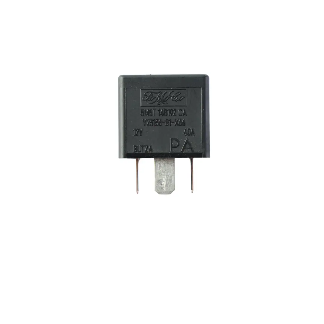 Relè 4-Pin Nero 12V 40A per Range Rover L538 Ford Transit Custom con numero di parte 5M5T-14B192-CA Range Rover L538 Ford Transit Custom Relè 4-Pin Nero 12V 40A - SKU 5M5T-14B192-CA - Numero di parte 5M5T-14B192-CA