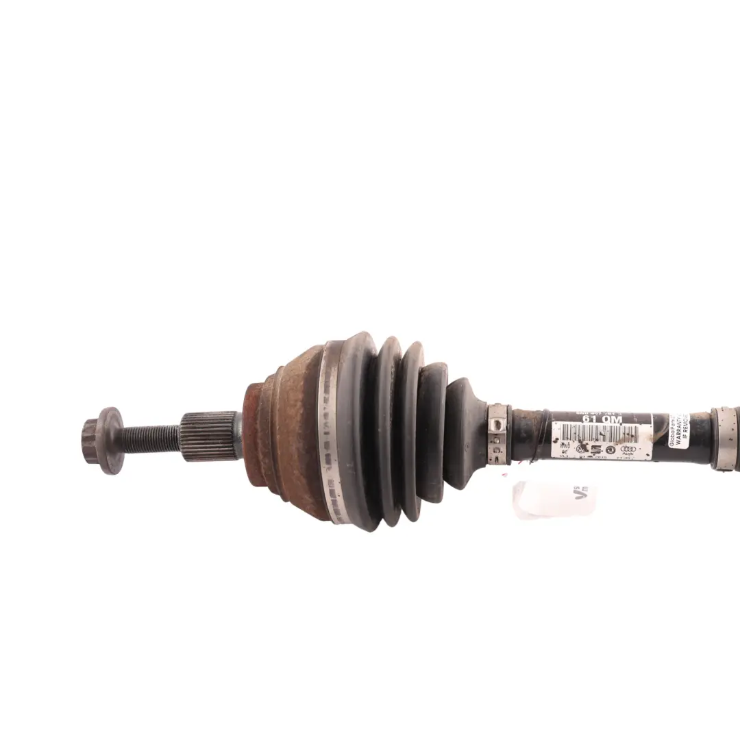 Front Axle Driveshaft Drive Shaft Left N/S 2.0 TDI QUATTRO to Audi Q3 8U with Part number 5N0407761Q Audi Q3 8U Front Axle Driveshaft Drive Shaft Left N/S 2.0 TDI QUATTRO - SKU 5N0407761Q - Part number 5N0407761Q