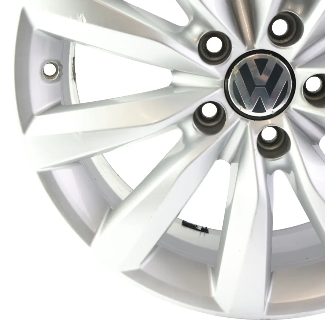 Volkswagen Tiguan 5N Silver Alloy Wheel Rim 17" ET:43 7J - SKU 5N0601025AH-2 - Part number 5N0601025AH