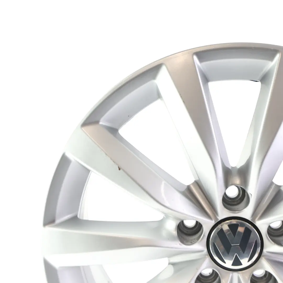 Alloy Wheel Rim 17" Silver 7J ET43 to VW Volkswagen Tiguan 5N with Part number 5N0601025AH VW Volkswagen Tiguan 5N Alloy Wheel Rim 17" Silver 7J ET43 - SKU 5N0601025AH-3 - Part number 5N0601025AH