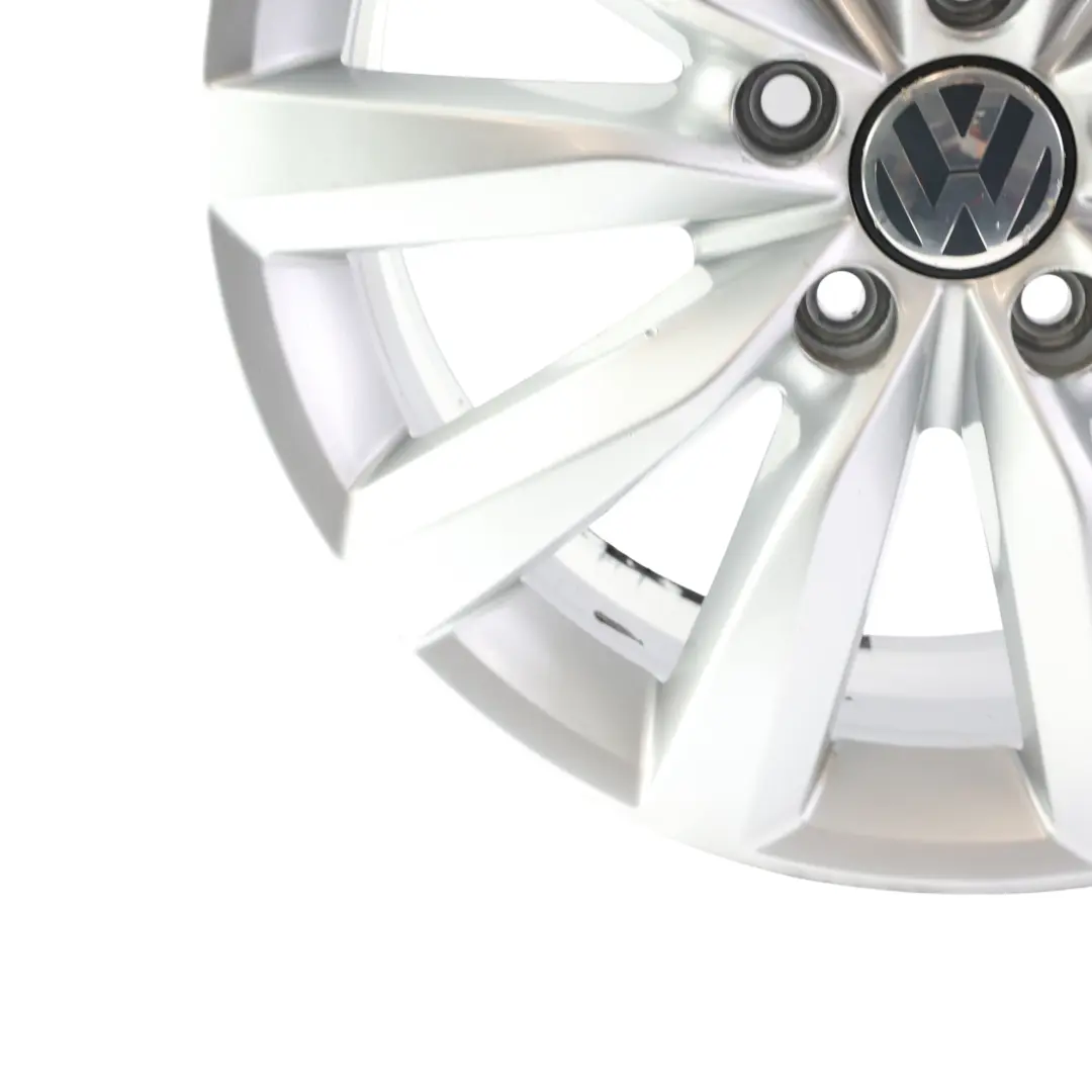 VW Volkswagen Tiguan 5N Alloy Wheel Rim 17" Silver 7J ET43 - SKU 5N0601025AH-3 - Part number 5N0601025AH