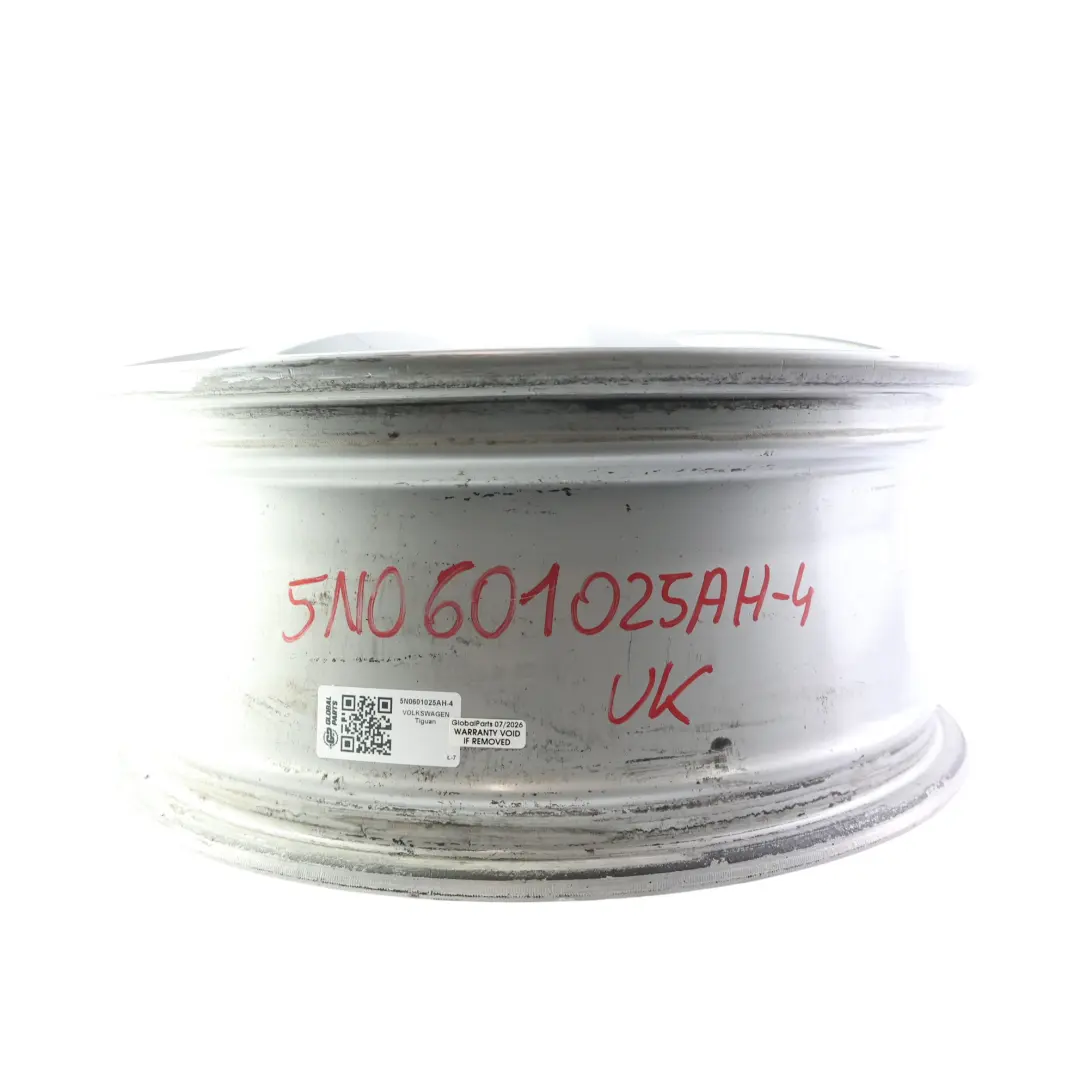 Volkswagen Tiguan 5N Cerchione Lega Argento 17" ET:43 7J 5x112 - SKU 5N0601025AH-4 - Numero di parte 5N0601025AH