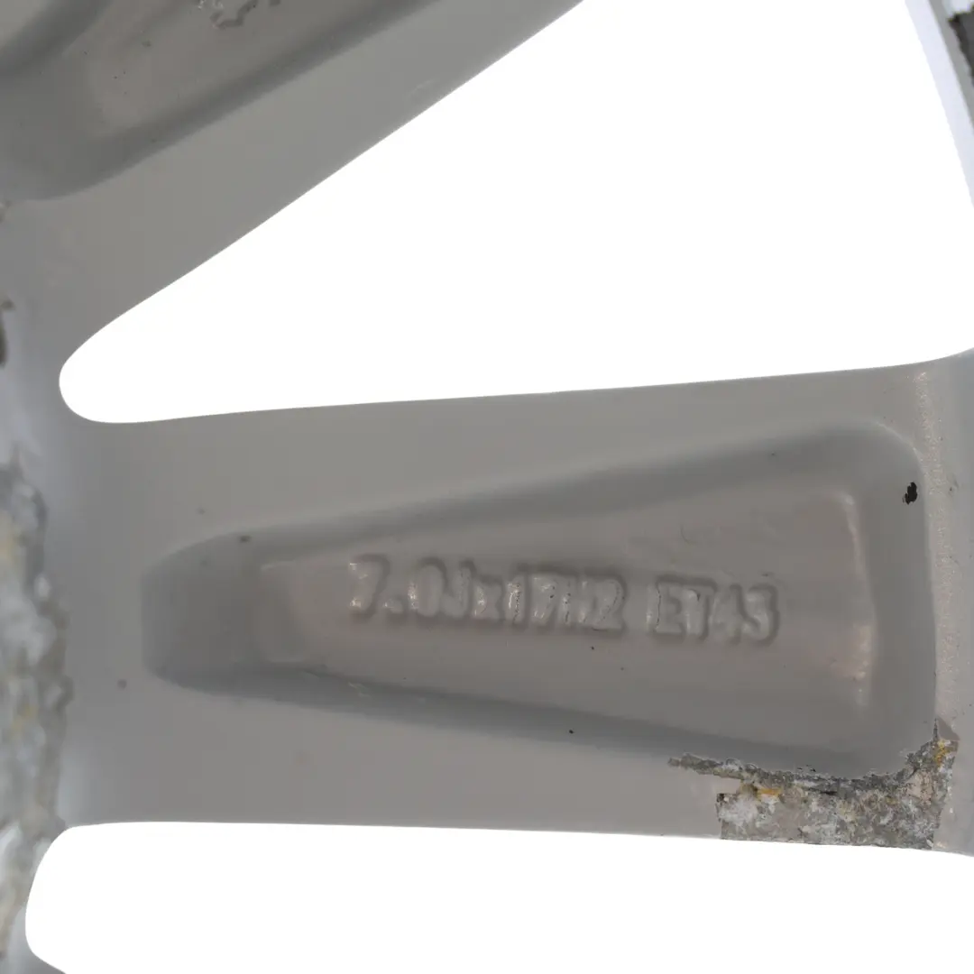 Volkswagen Tiguan 5N Cerchione Lega Argento 17" ET:43 7J 5x112 - SKU 5N0601025AH-4 - Numero di parte 5N0601025AH
