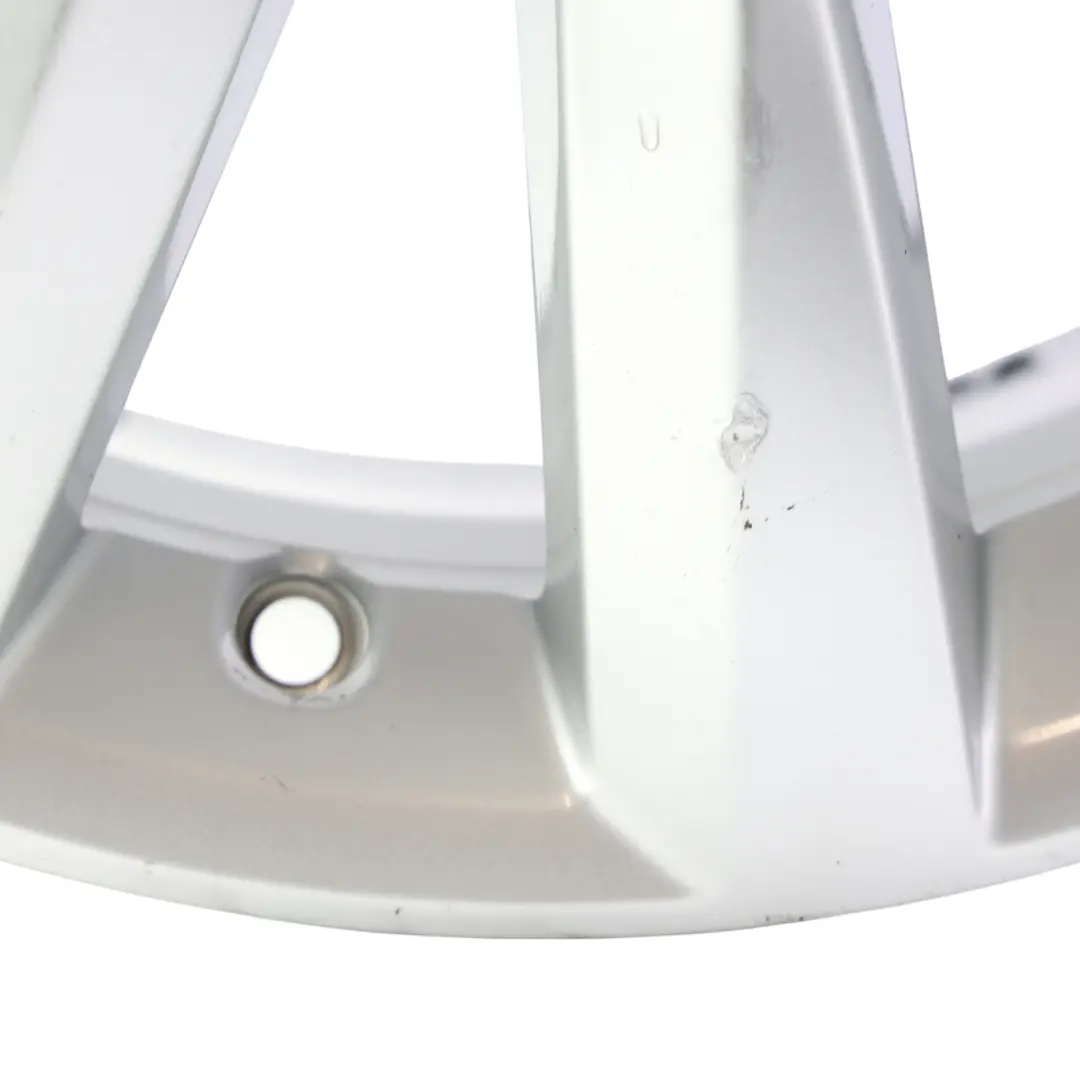VW Volkswagen Tiguan 5N Silver Alloy Wheel Rim 17" ET:43 7J 5x112 - SKU 5N0601025AH-4 - Part number 5N0601025AH
