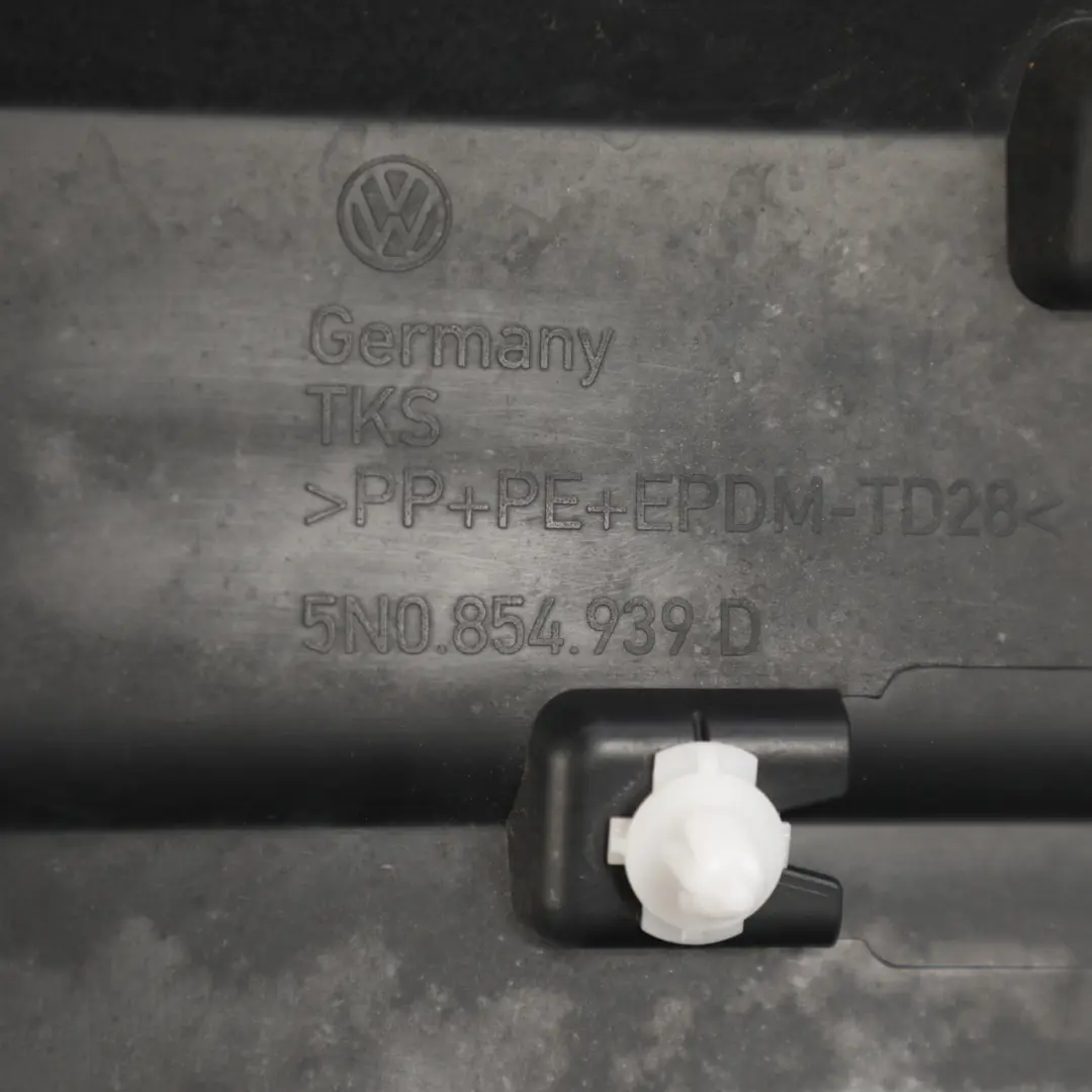 Door Trim Lower Moulding Cover Front Left N/S to Volkswagen VW Tiguan 5N with Part number 5N0854939D Volkswagen VW Tiguan 5N Door Trim Lower Moulding Cover Front Left N/S - SKU 5N0854939D - Part number 5N0854939D