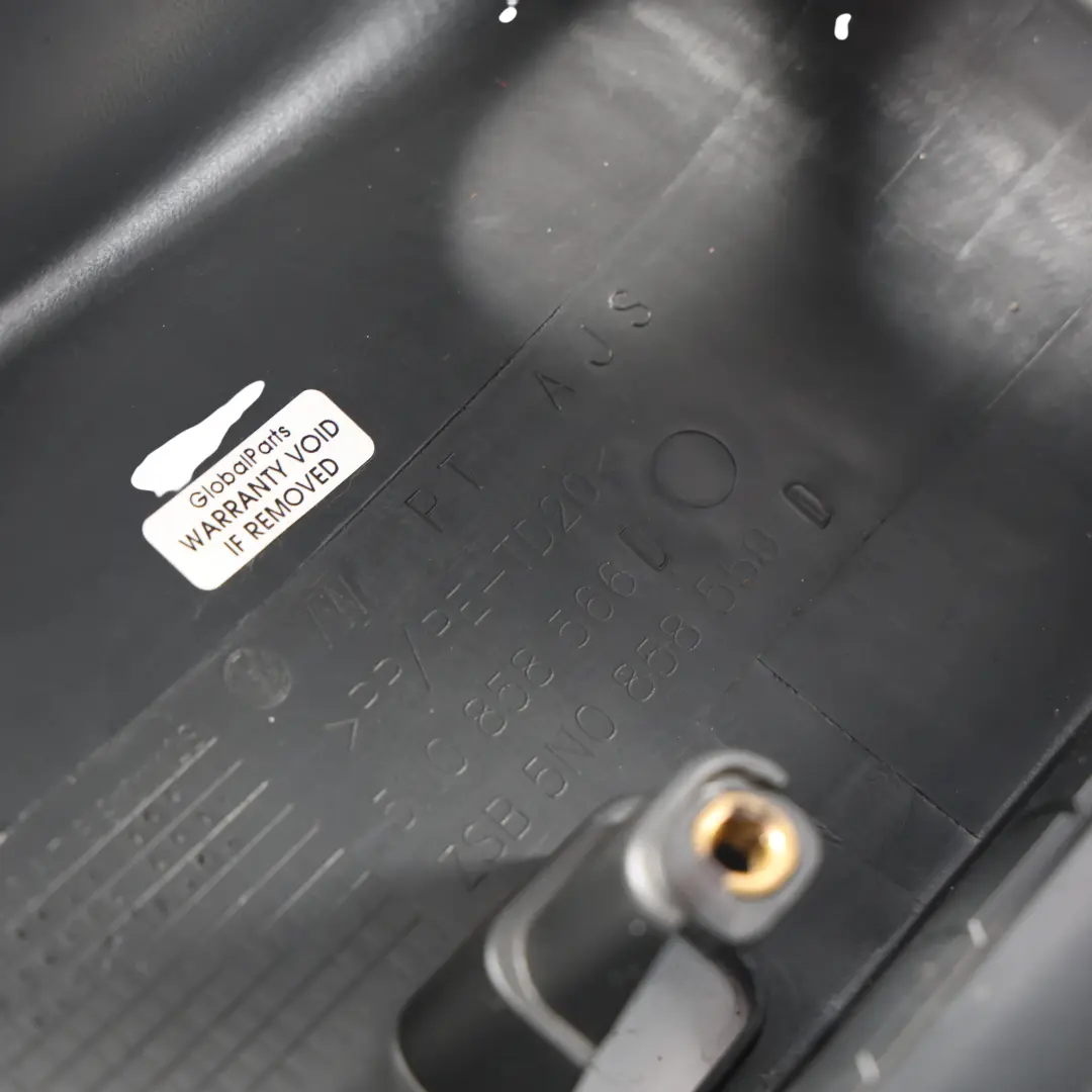 Seat Alhambra 7N Cubierta Columna Dirección Superior Inferior - SKU 5N0858566D - Número de pieza 5N0858566D