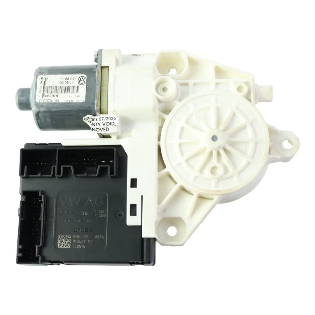 Volkswagen Tiguan Mk1 Window Lifter Motor Actuator Front Right O/S - SKU RHD-5N0959701F - Part number 5N0959701F