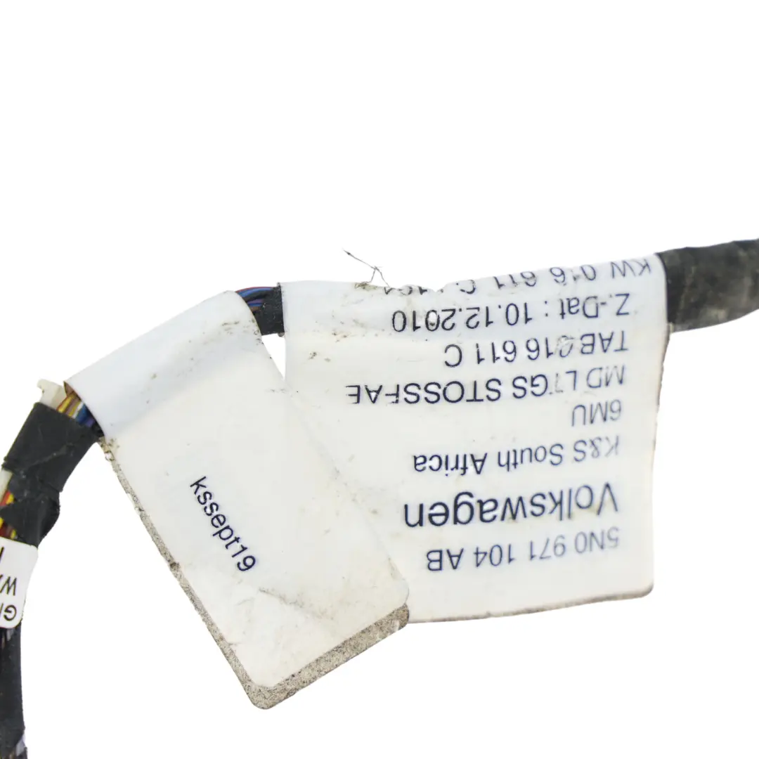 Wiązka Czujników PDC Tylnego Zderzaka do Volkswagen Tiguan 5N o numerze 5N0971104AB Volkswagen Tiguan 5N Wiązka Czujników PDC Tylnego Zderzaka - SKU 5N0971104AB - Numer Części 5N0971104AB