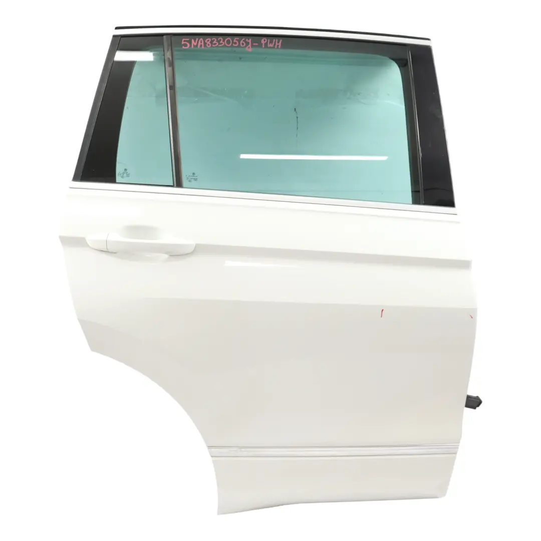 Volkswagen VW Tiguan AX1 Porta Posteriore Destra Pure White Bianco - C9A - SKU 5NA833056J-PWH - Numero di parte 5NA833056J