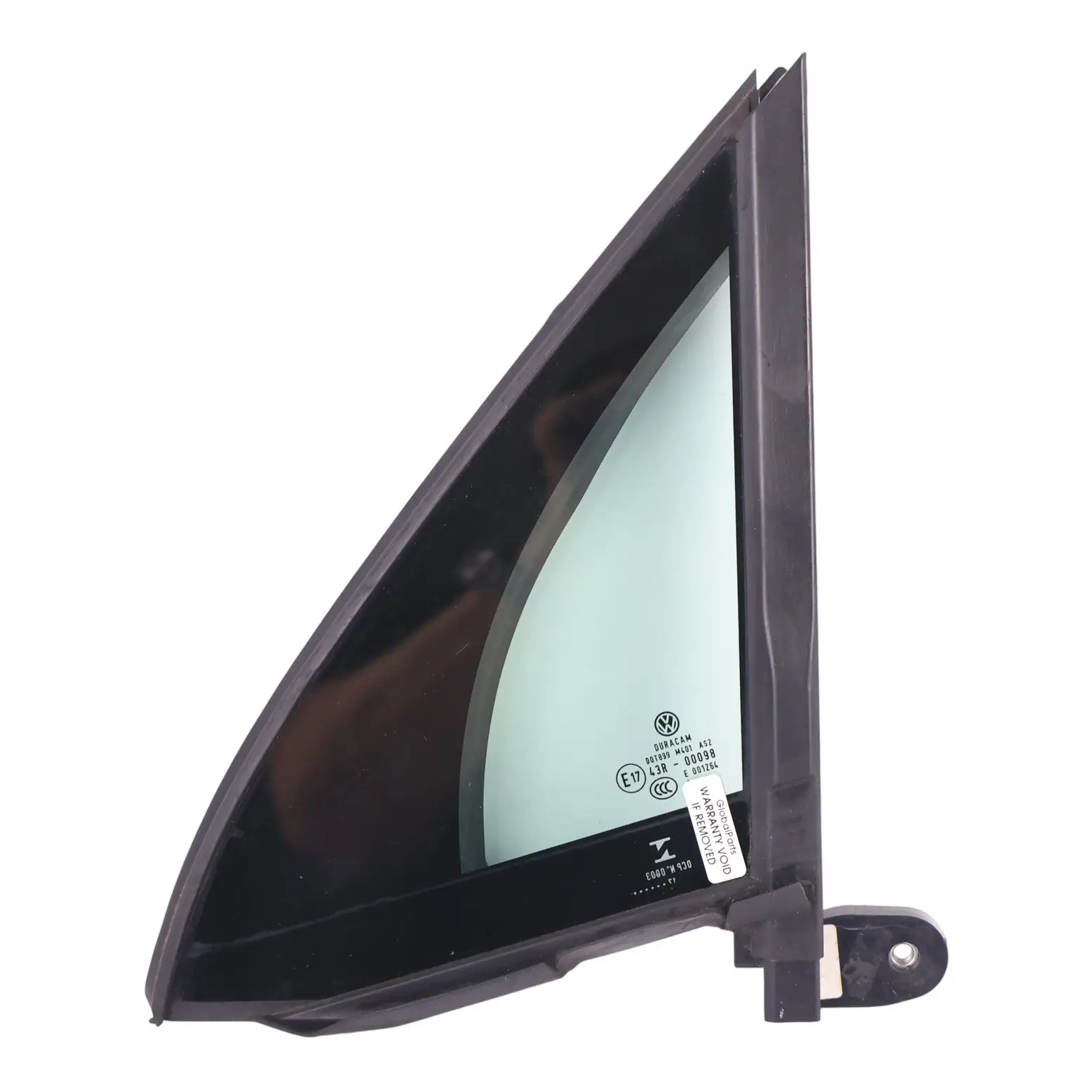 VW Volkswagen Tiguan 5n Door Window Glass Front Quarter Left Green 5NA845113D