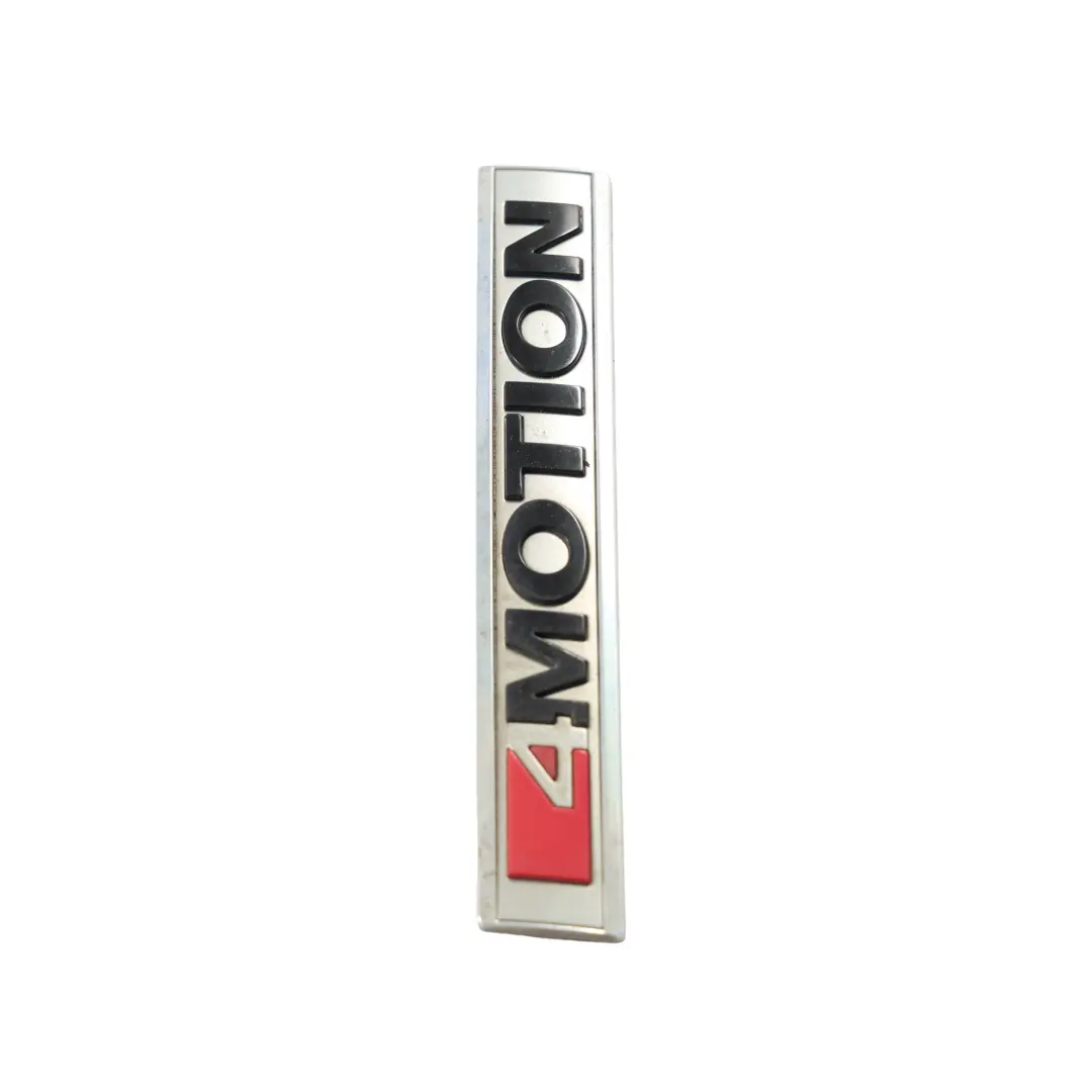 Heck Heckklappe 4Motion Emblem Logo Schriftzug für Volkswagen Tiguan 5N mit Teilenummer 5NA853675D Volkswagen Tiguan 5N Heck Heckklappe 4Motion Emblem Logo Schriftzug - SKU 5NA853675D - Teilenummer 5NA853675D